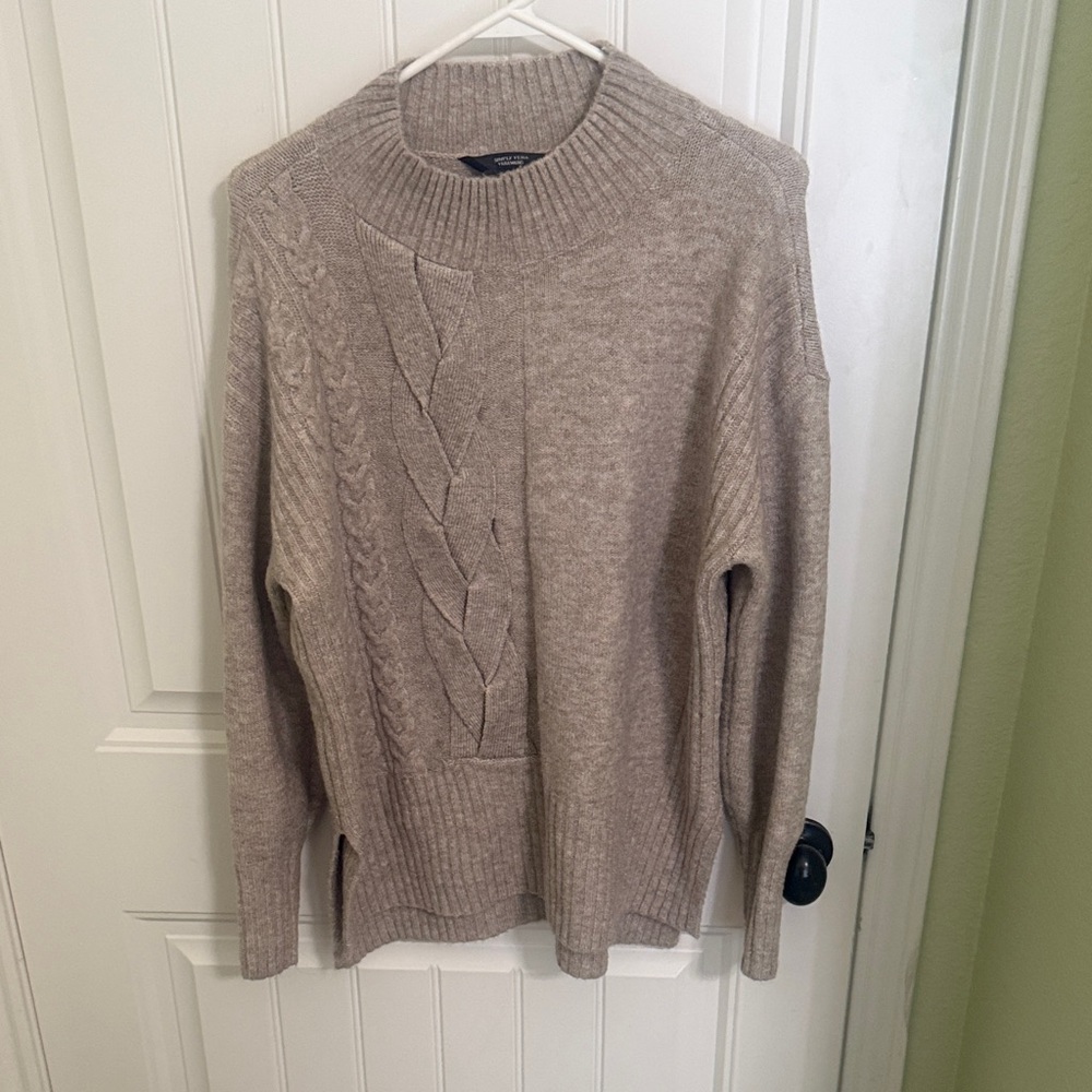 Men's Beige Sweater